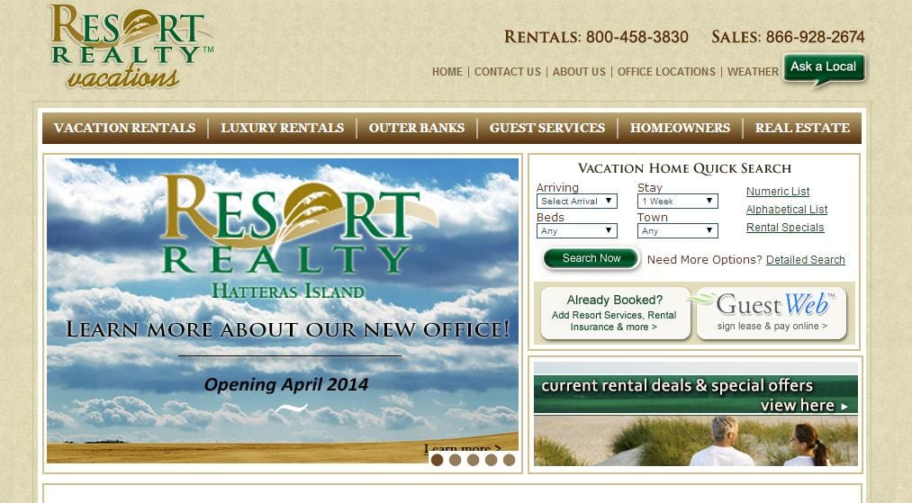 Resort Realty OBX Expands to Hatteras Island
