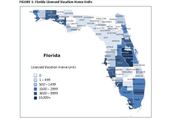 Flordia Vacation Rentals economic study