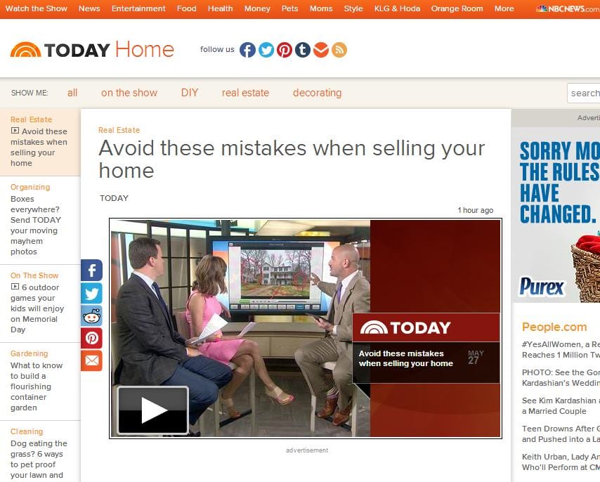 TruPlace Floor Plan Tours on the Today Show