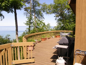 Northern Michigan Vacation Rental Private Lake View Sunsets