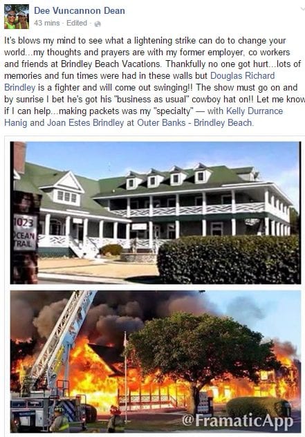 Outer Beaches Realty Fire