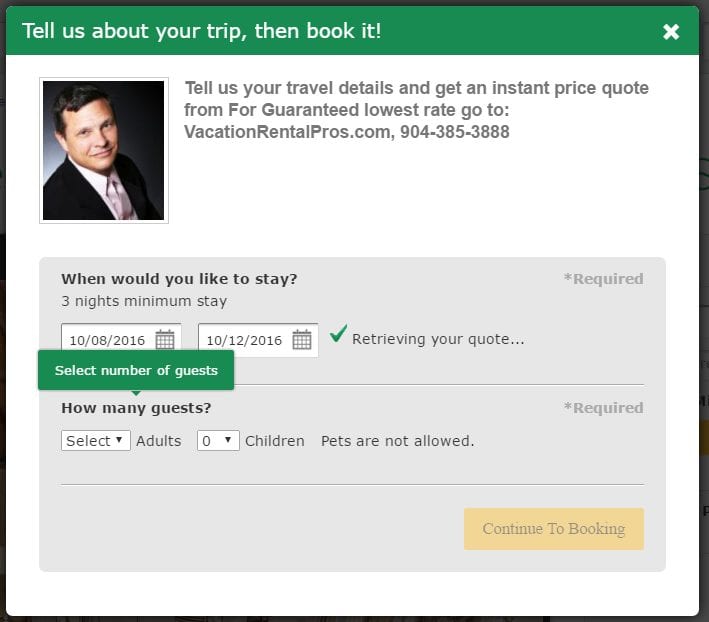 Using your booking profile to increase direct bookings