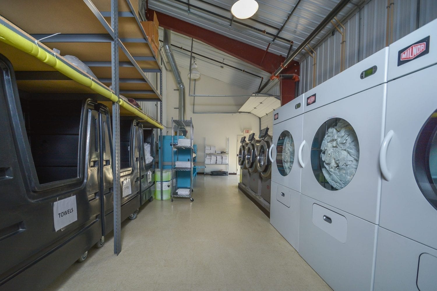 Building an in-house laundry facility for vacation rentals