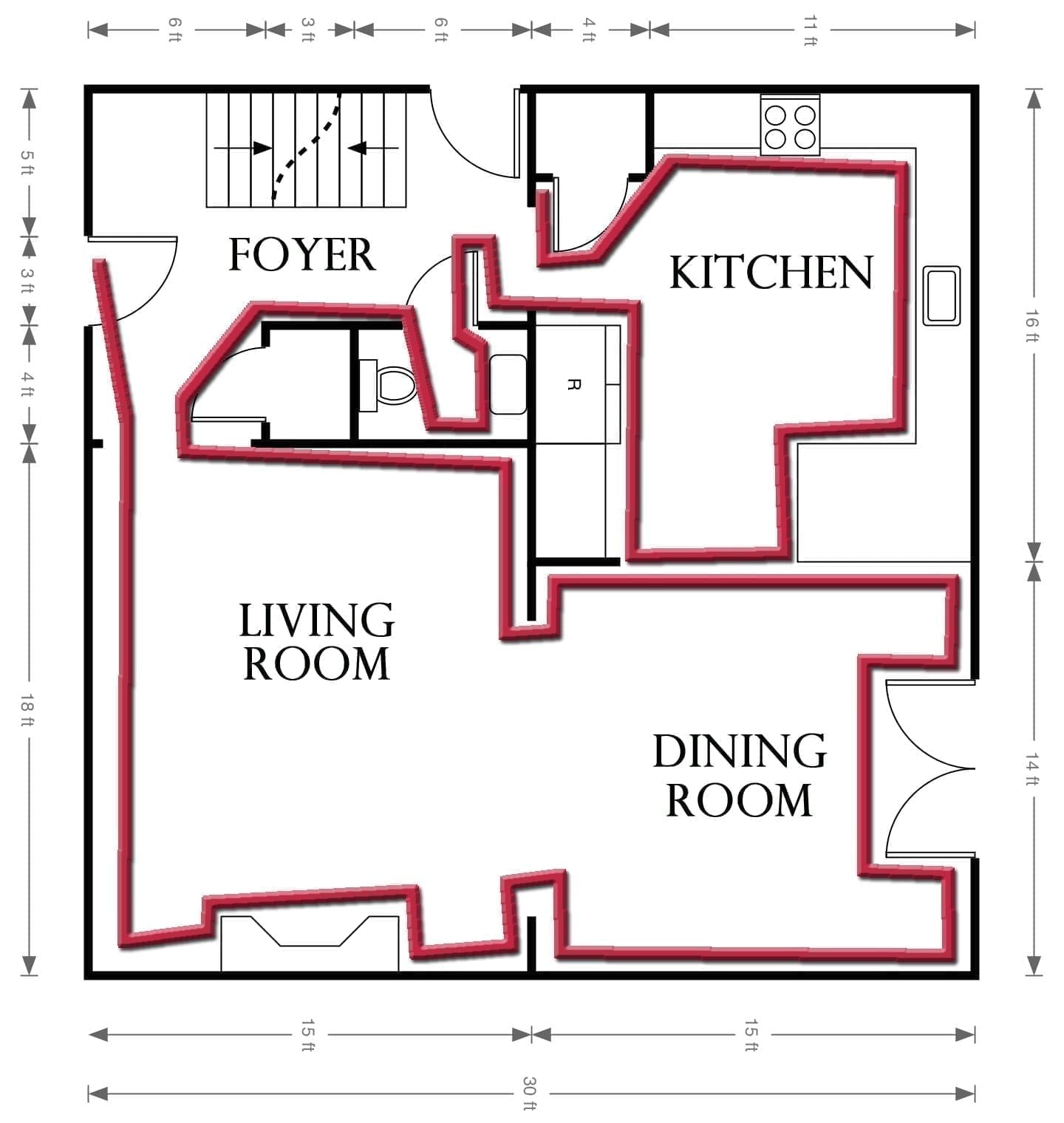 Follow the Wall Housekeeping Blog