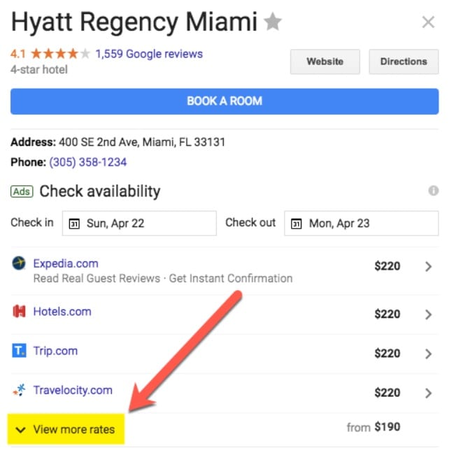 Hyatt Regency Google Vacation Rentals