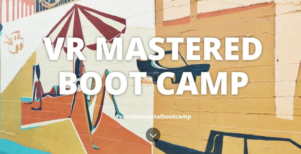 vr mastered bootcamp vacation rental education website
