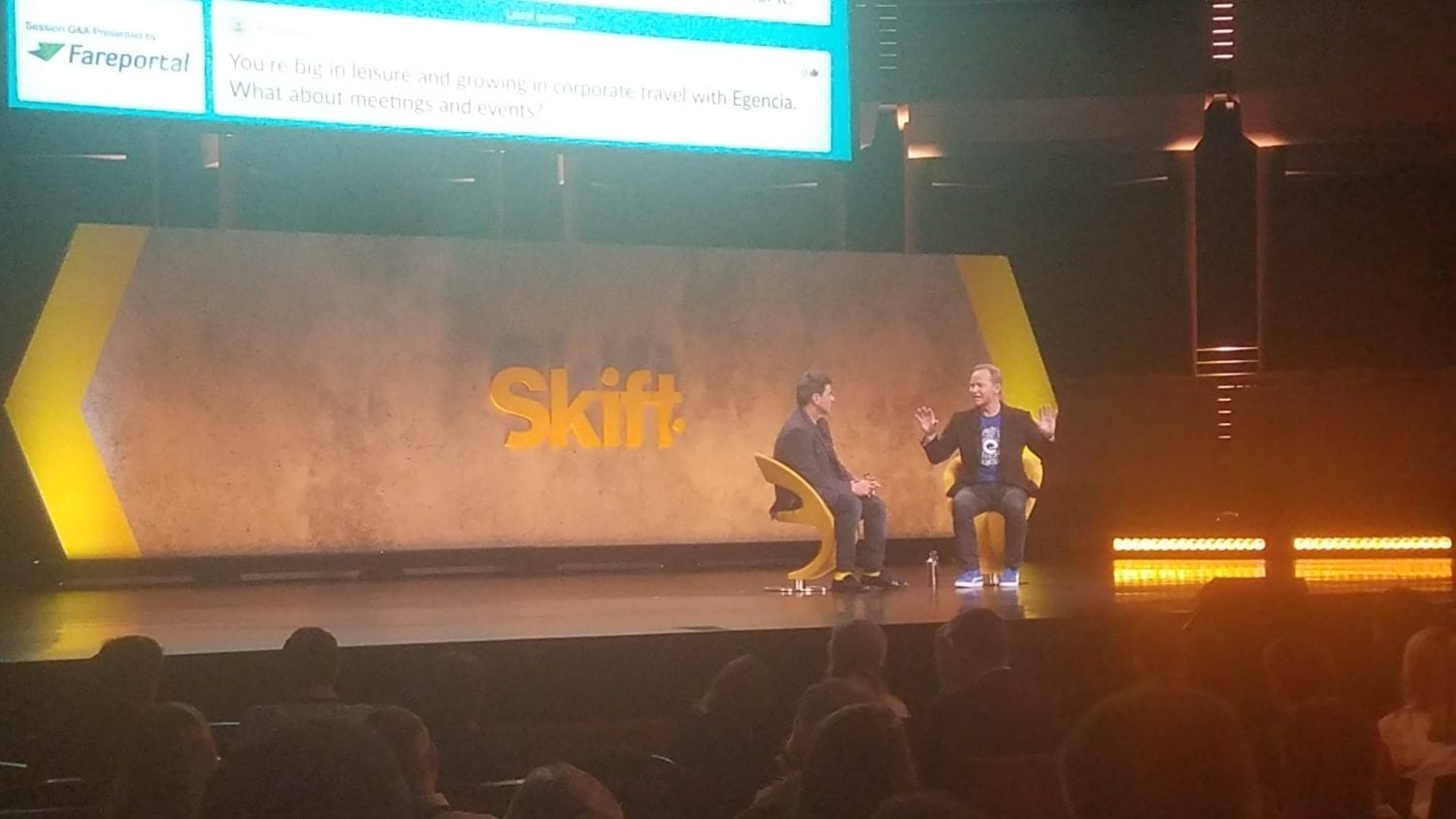 Expedia CEO Talks HomeAway with Dennis Schaal at 2018 Skift Global Forum