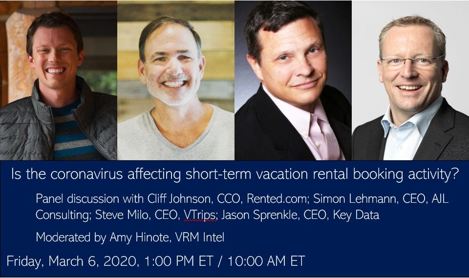 Coronavirus and Vacation Rental Activity Webinar