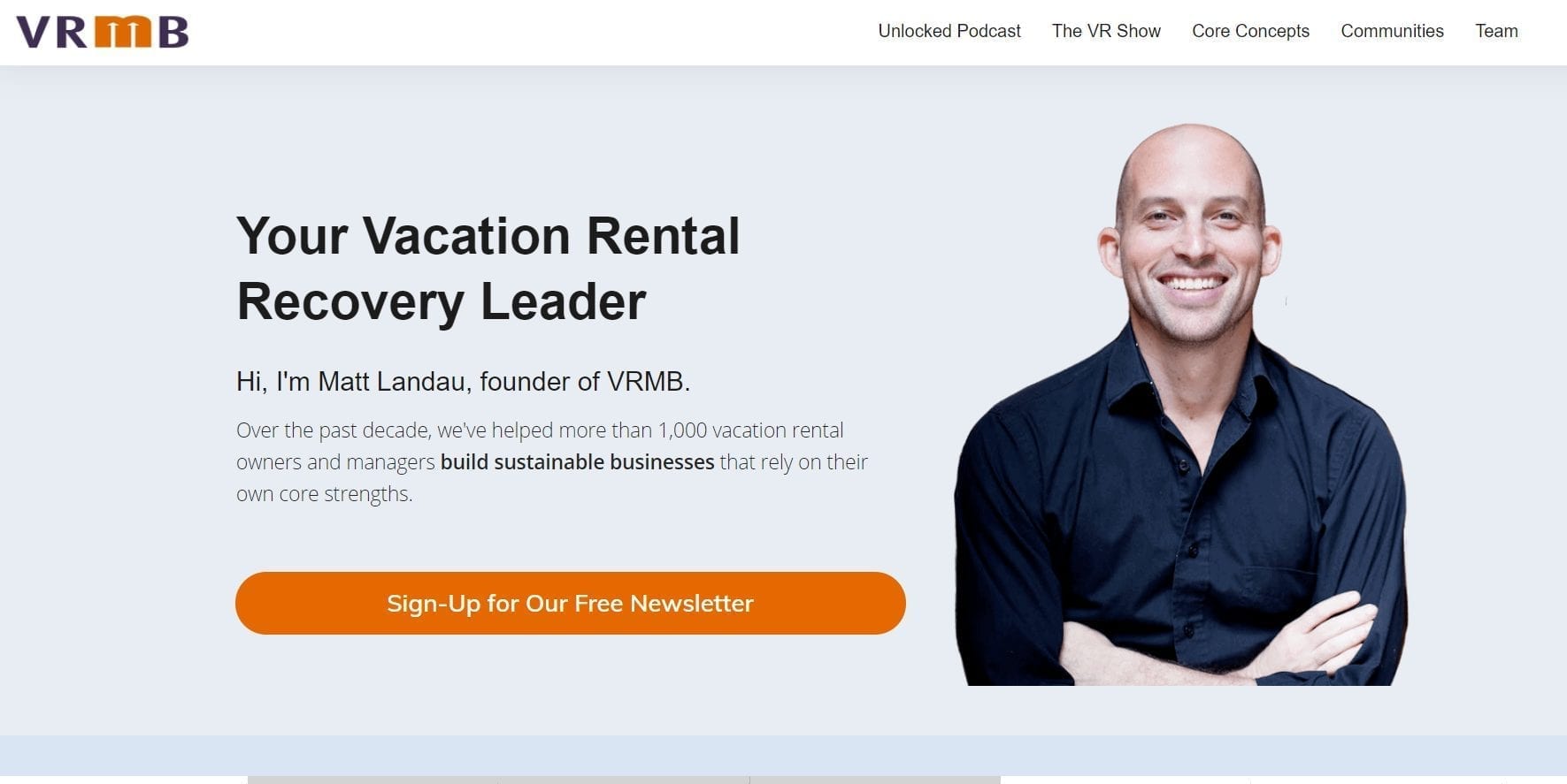 Matt Landau Your Vacation Rental Recovery Leader