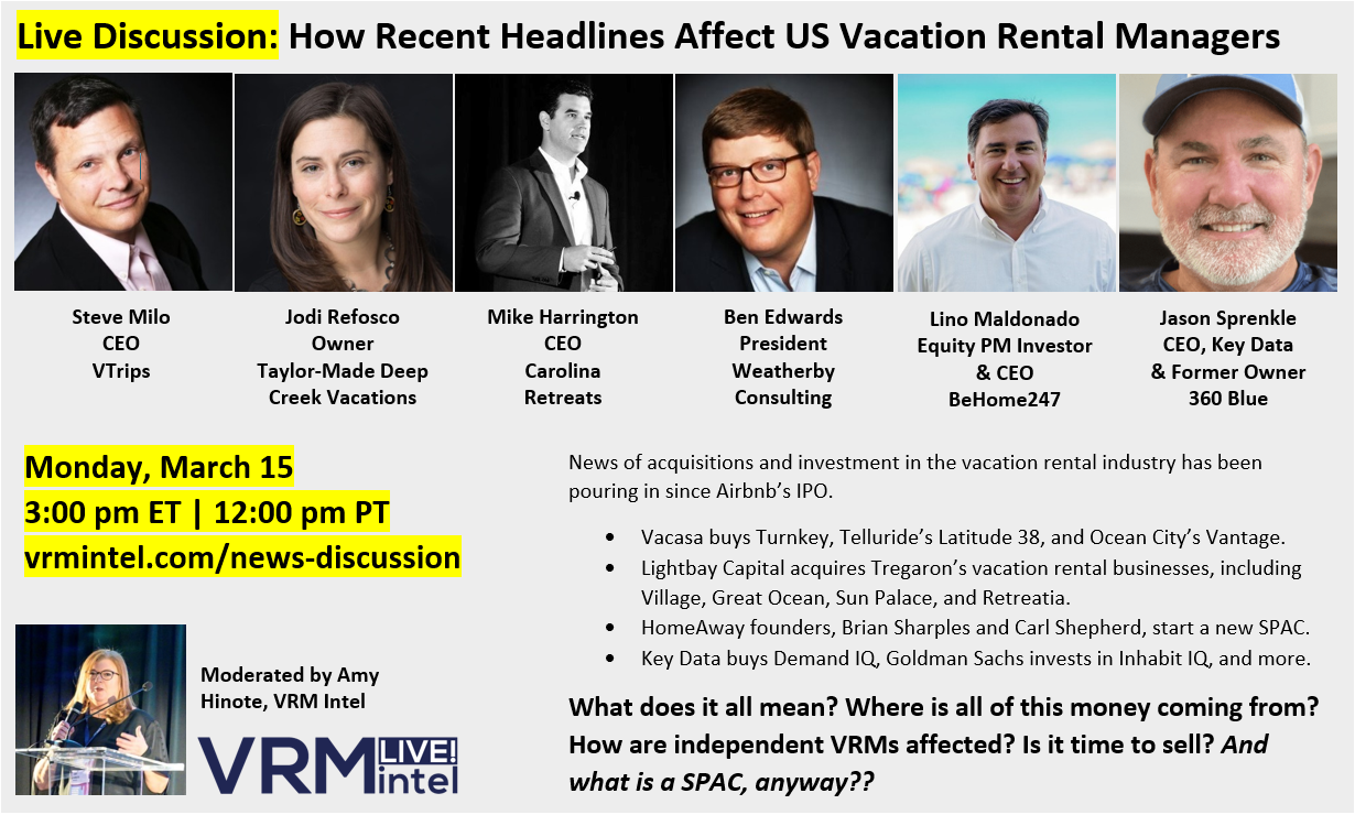 Vacation Rental Managers Discuss Recent Acquisitions and Investments