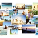 Collage,Of,Tropical,Photos,With,Landscapes,And,Peoples.,Sea,Vacations