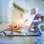 Visual,Contents,Concept.,Social,Networking,Service.,Streaming,Video.,Communication,Network.